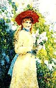 jenny nystrom syrenprinsessan oil painting
